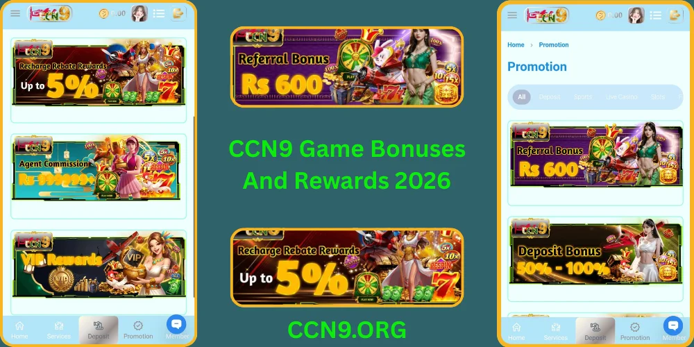 CCN9 Game bonuses